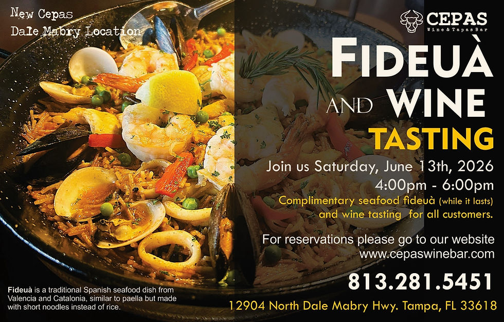 Fideua and Wine Tasting
