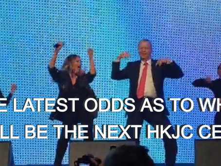 THE LATEST ODDS AS TO WHO WILL BE THE NEXT HKJC CEO!