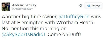 Racing news from the twitterverse 9
