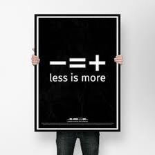 When Less Is More.