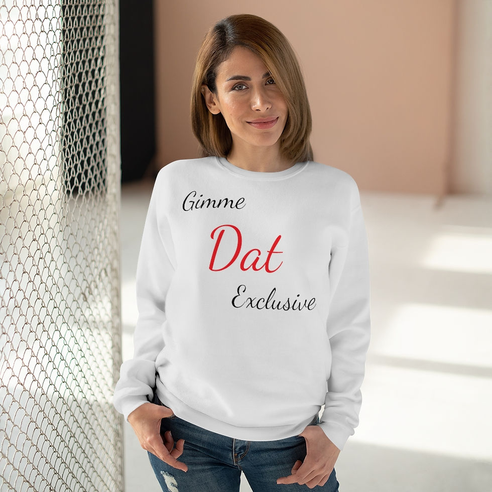 Thumbnail: Unisex Crew Neck Sweatshirt