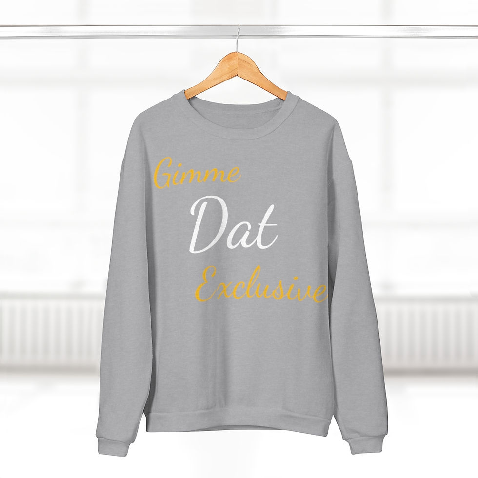 Thumbnail: Unisex Crew Neck Sweatshirt