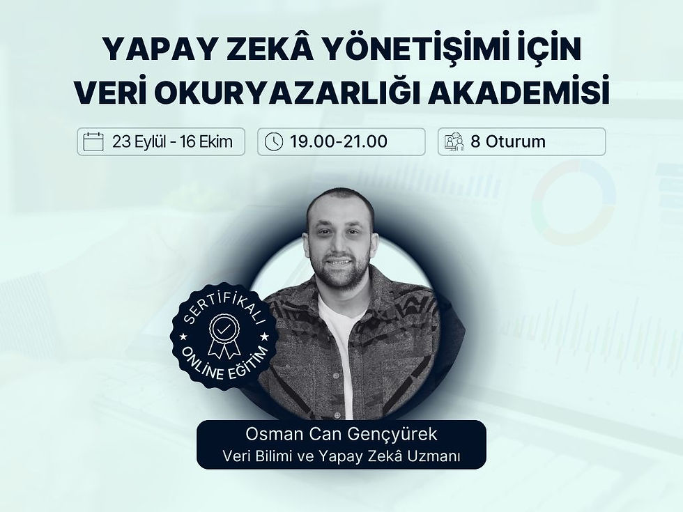 Yapay Zekâ Yönetişimi için Veri Okuryazarlığı Akademisi