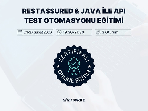 RestAssured & Java ile API Test Otomasyonu Eğitimi | Sharpware