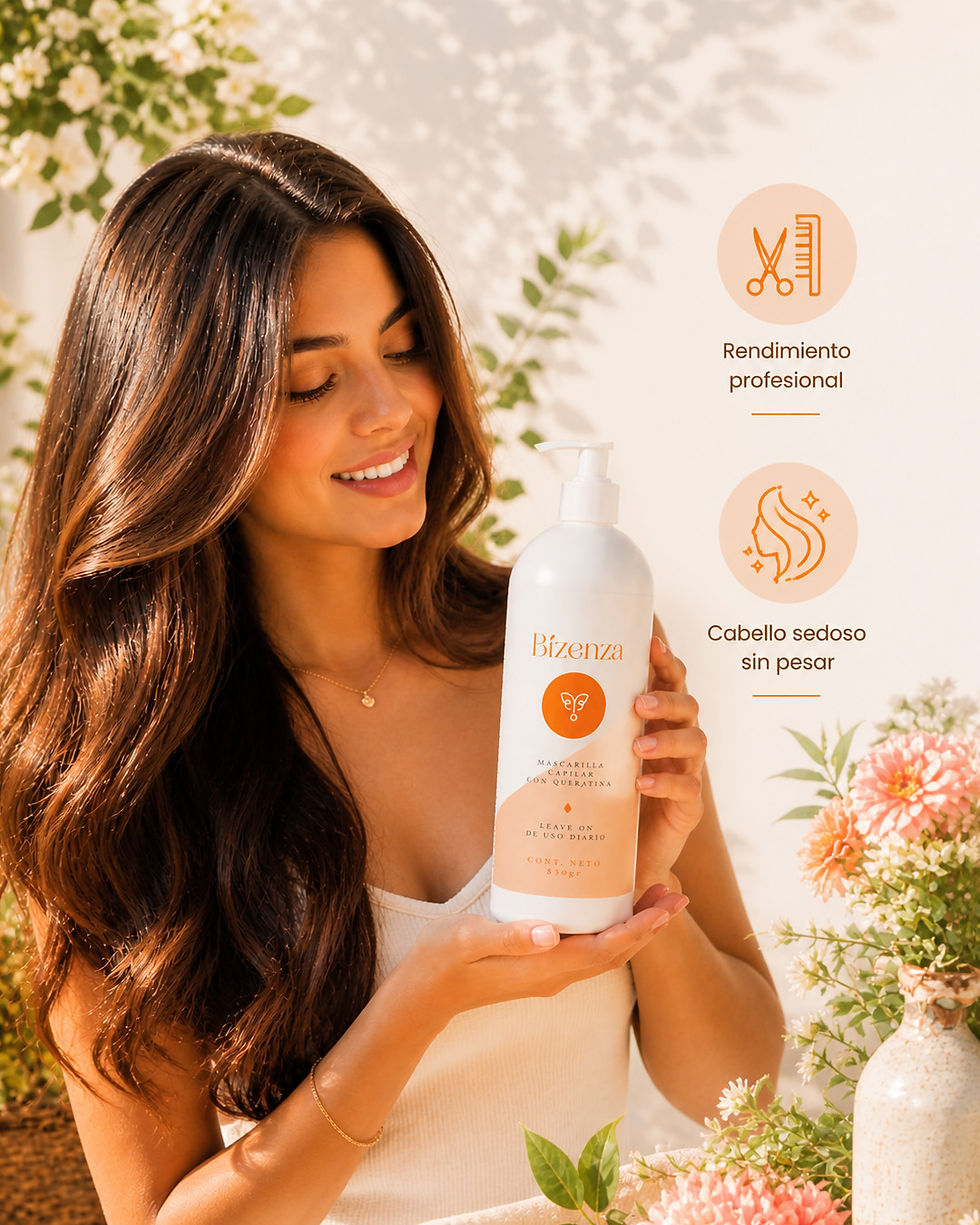 Miniatura: Mascarilla Capilar con Queratina Leave-on 830 gr.