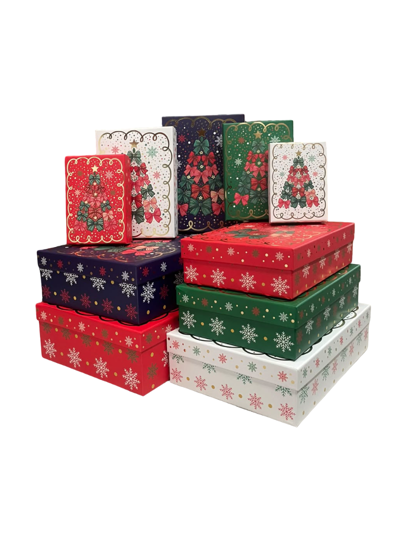 MAX-135 Xmas Pine With Ribbons (Set 10 Pzas) (Set de 10 Piezas)