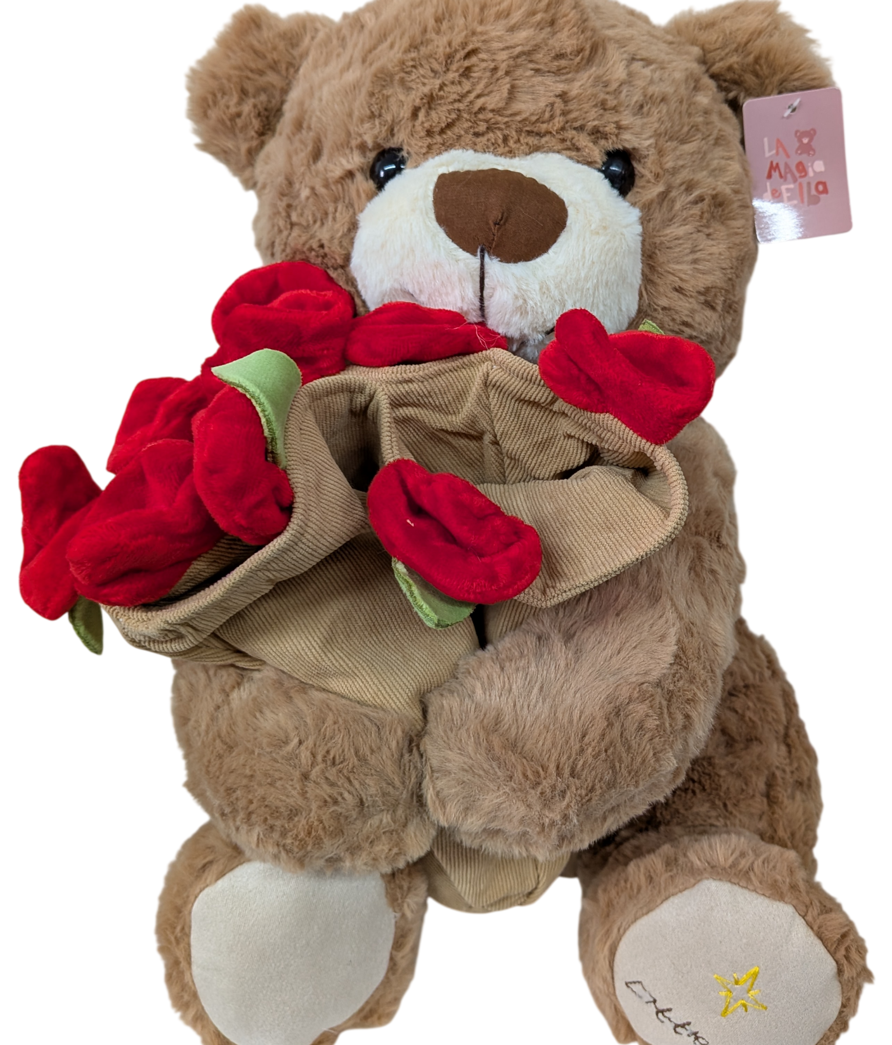 OS239 Oso Con Flores - 37 cm