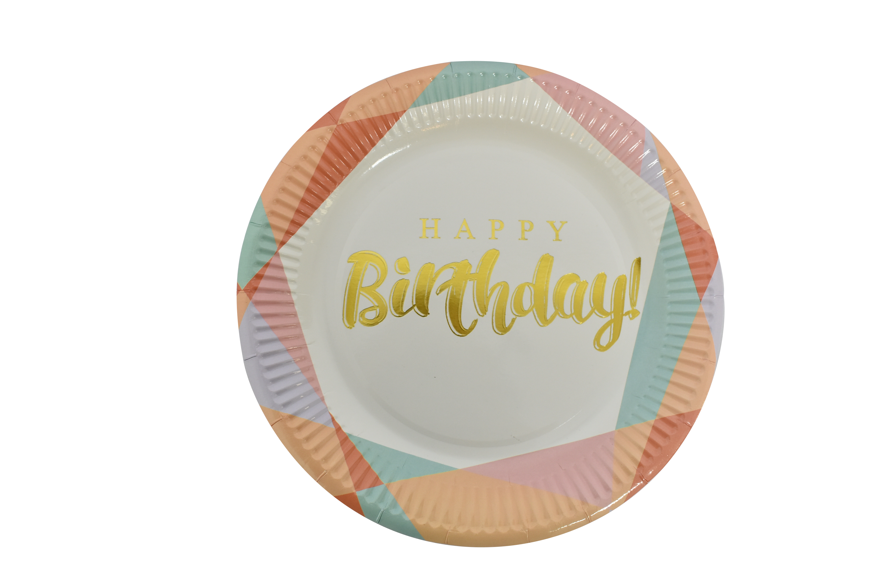 F-042 PLATES CELEBRATE COLORS