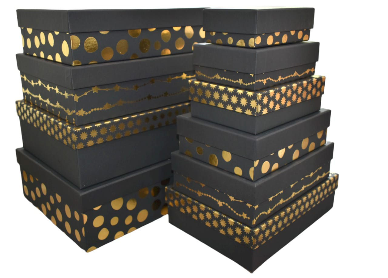 MA-323 GOLD THINGS ON BLACK