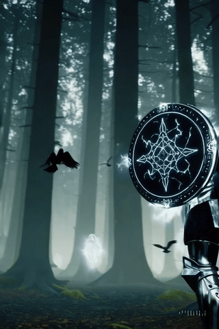 20250718_0017_Knight's Mystical Defense_remix_01k0e69e1qfc295zskvf2vvqzk.gif
