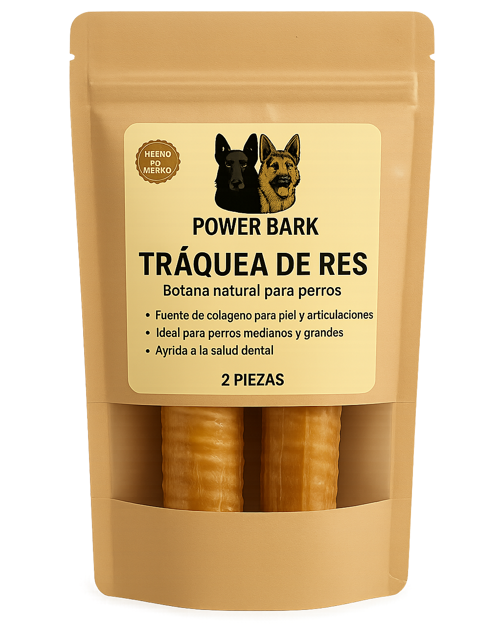 Tráquea de Res (2 piezas)