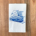 Thumbnail: Packaged F-Market Streetcar towel in red and white baker's twine.