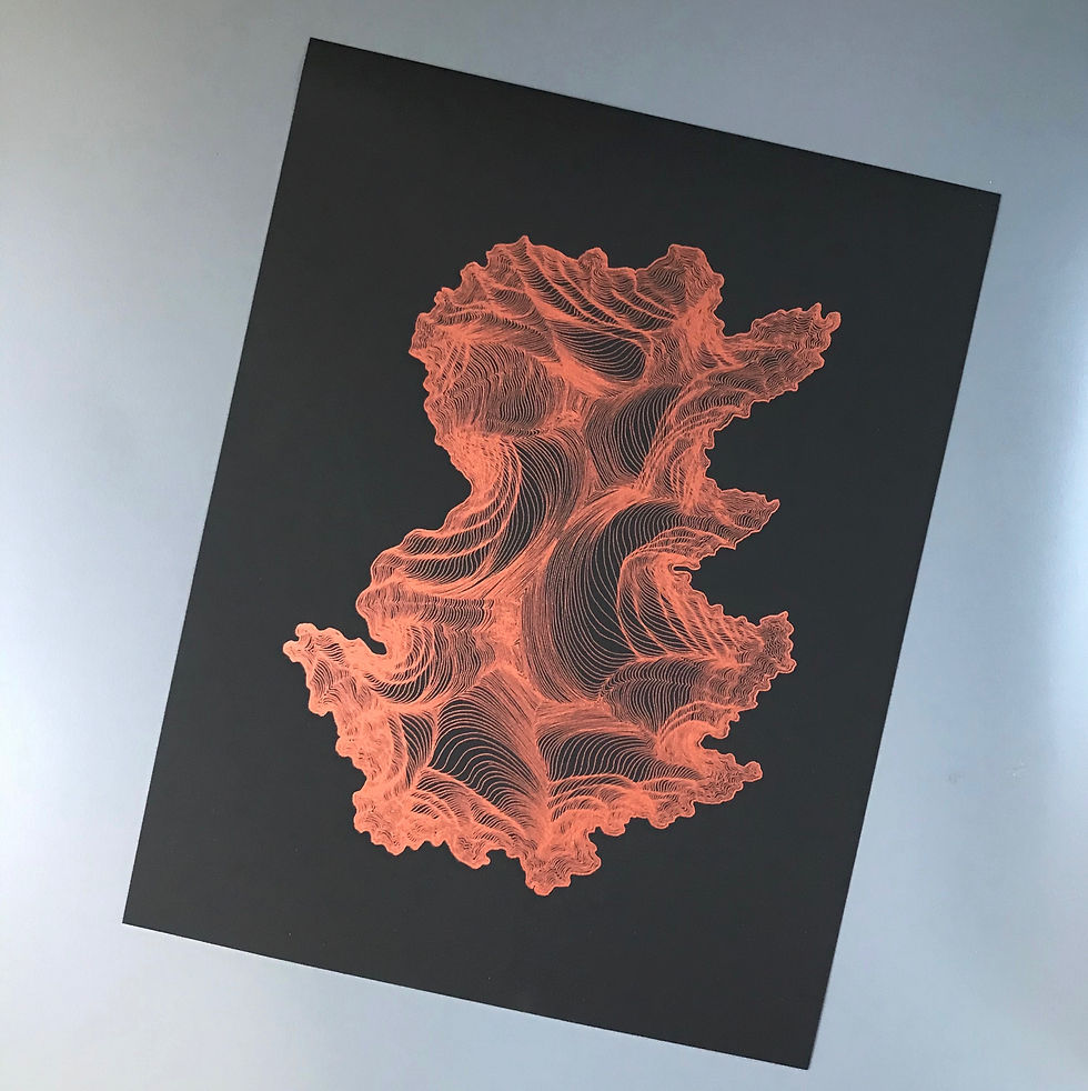 Thumbnail: Full screen print at an angle