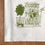 Thumbnail: Victorian House Dishtowel - close up of fabric