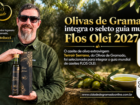 Olivas de Gramado integra o seleto guia mundial Flos Olei 2027