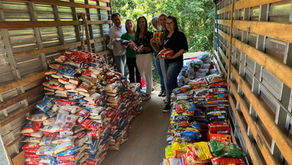 Show de Roberto Carlos em Gramado arrecadou duas toneladas de alimentos com ingresso solidário