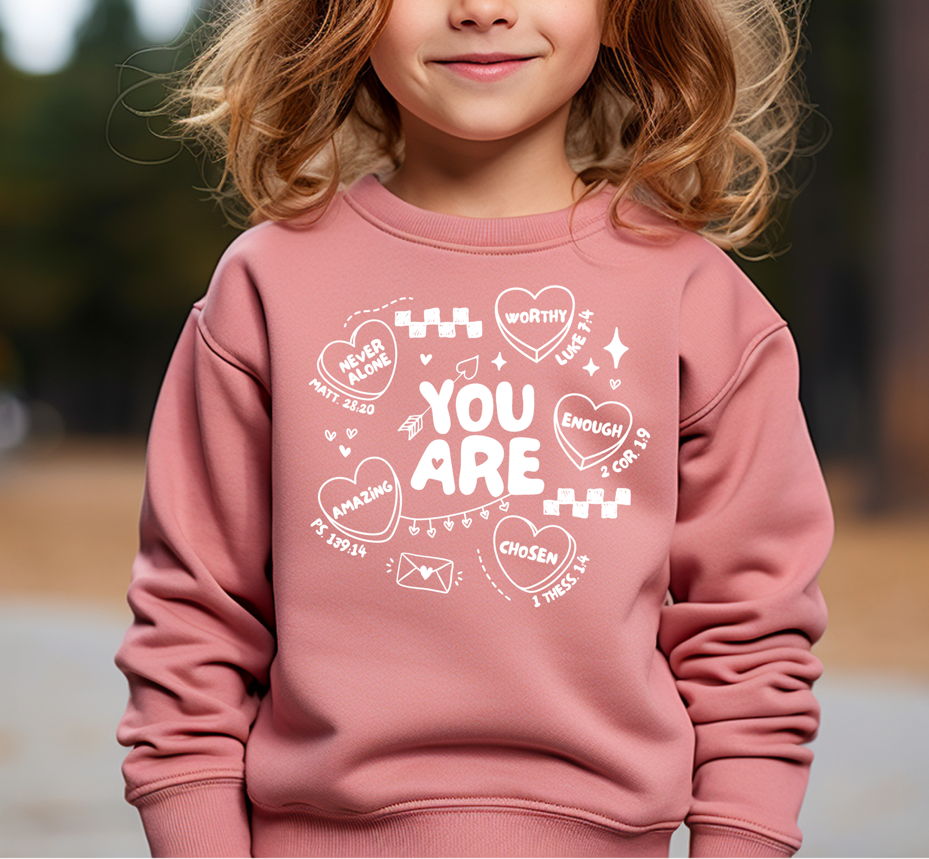 "You Are..." Scripture Crewneck