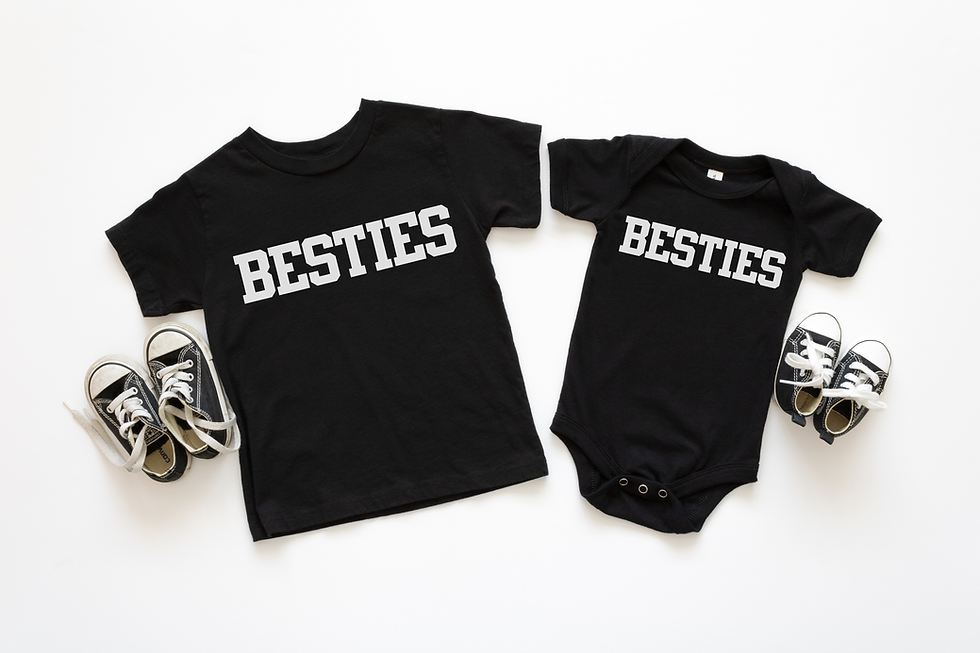 Besties Tee + Onesie