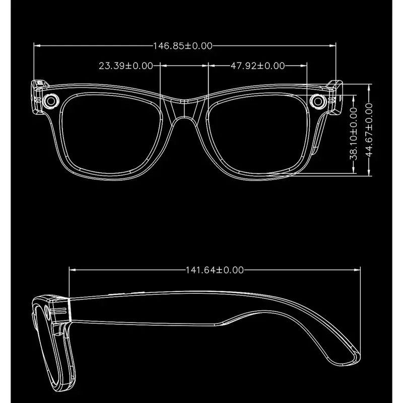Thumbnail: HD 800W shooting AI smart glasses with camera