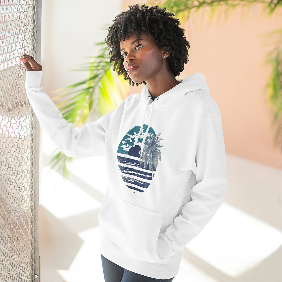 Thumbnail: Vintage Blue Sunset Hoodie