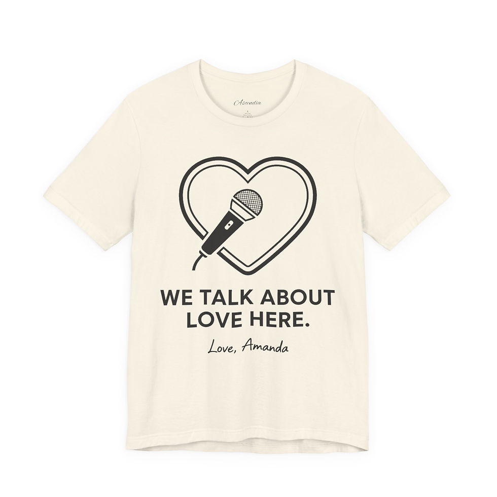 Thumbnail: We Talk About Love Here Vintage Tee