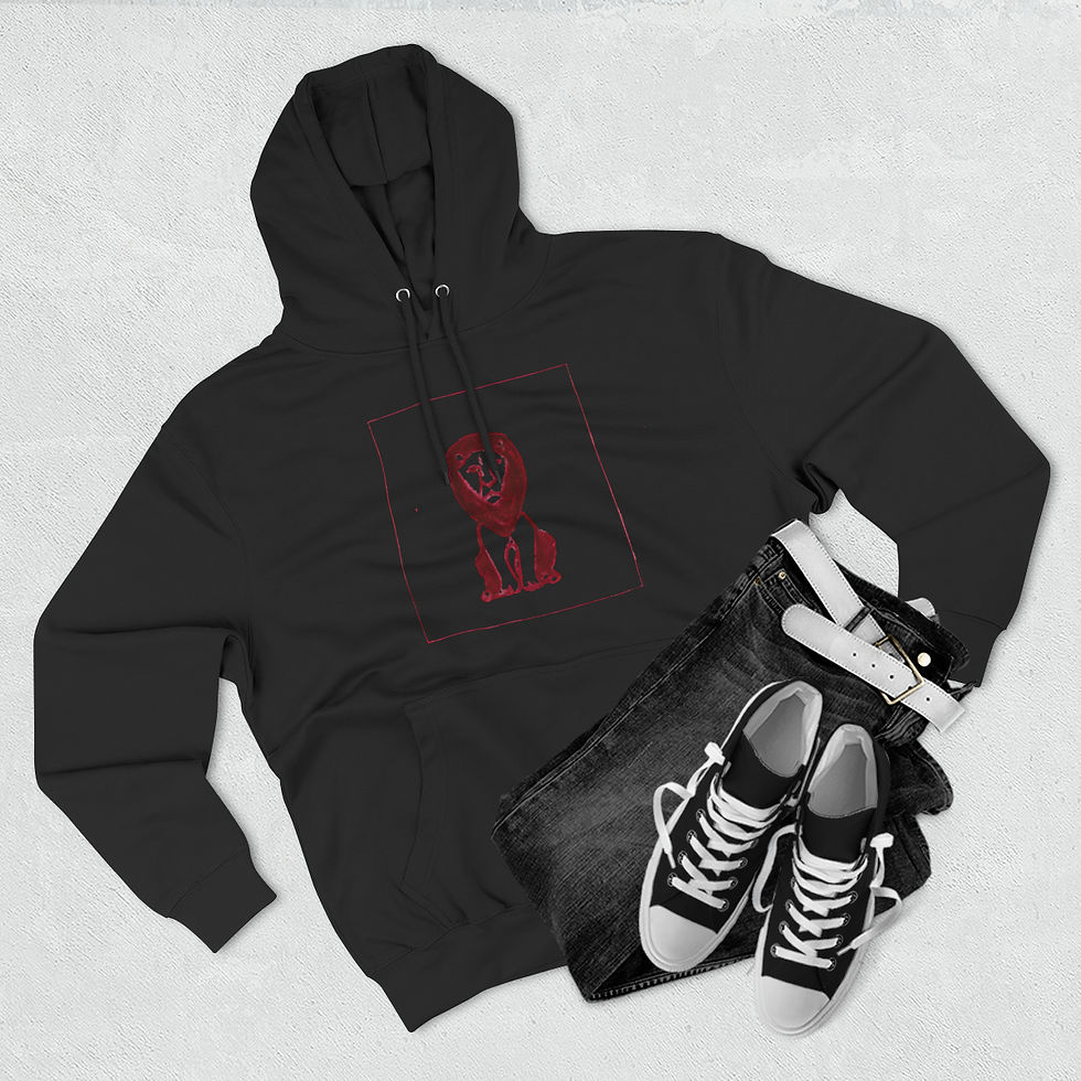 Thumbnail: Crayon Lion Hoodie