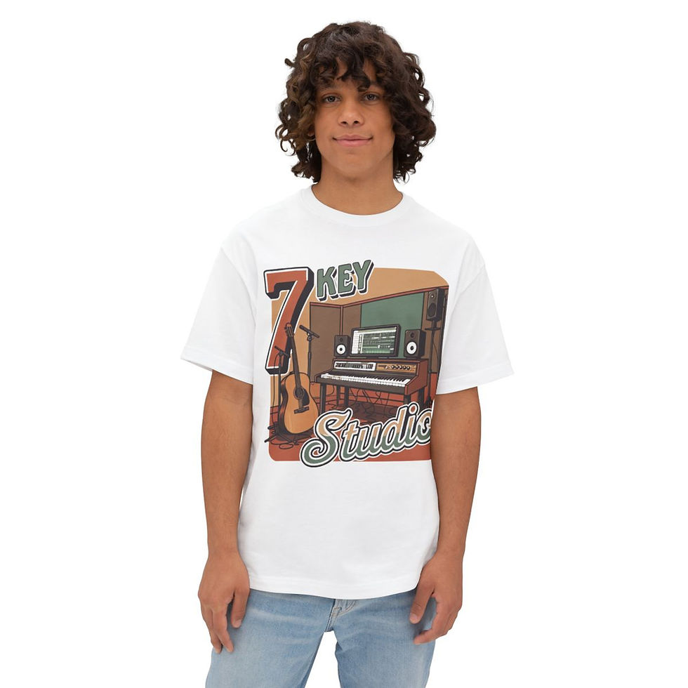 Thumbnail: Vintage 7 Key Studio Tee