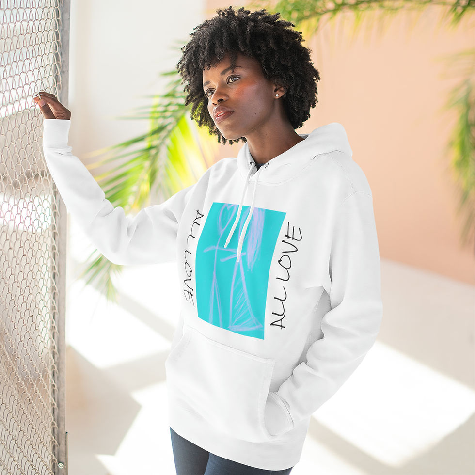 Thumbnail: Three-Panel Fleece Hoodie