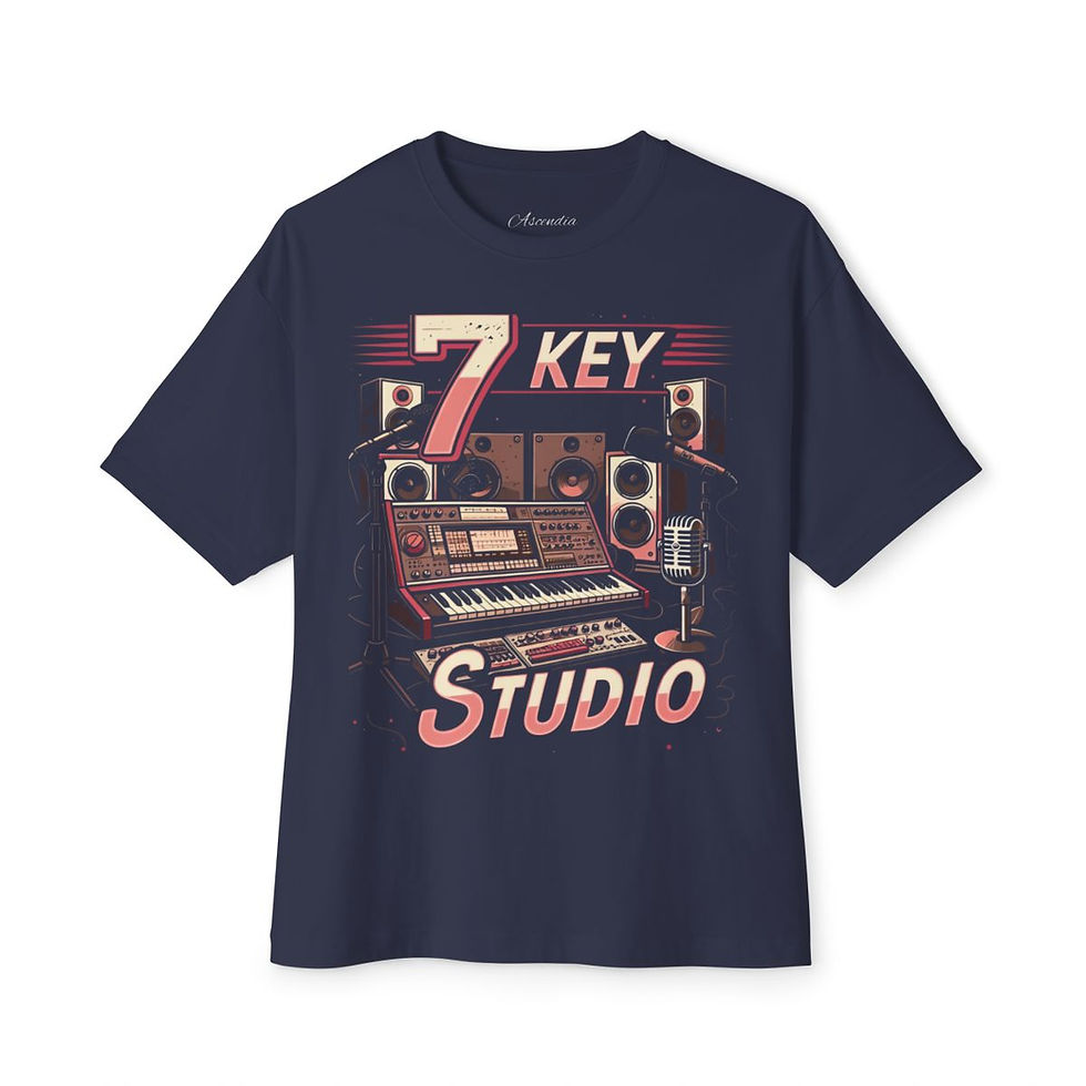 Thumbnail: Vintage 7 Key Studio Tee
