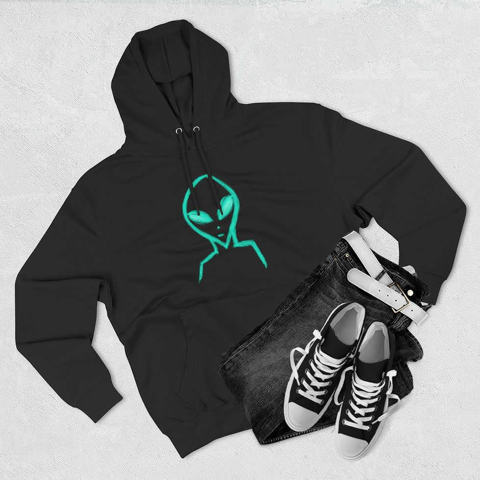 Thumbnail: Three-Panel Fleece Hoodie