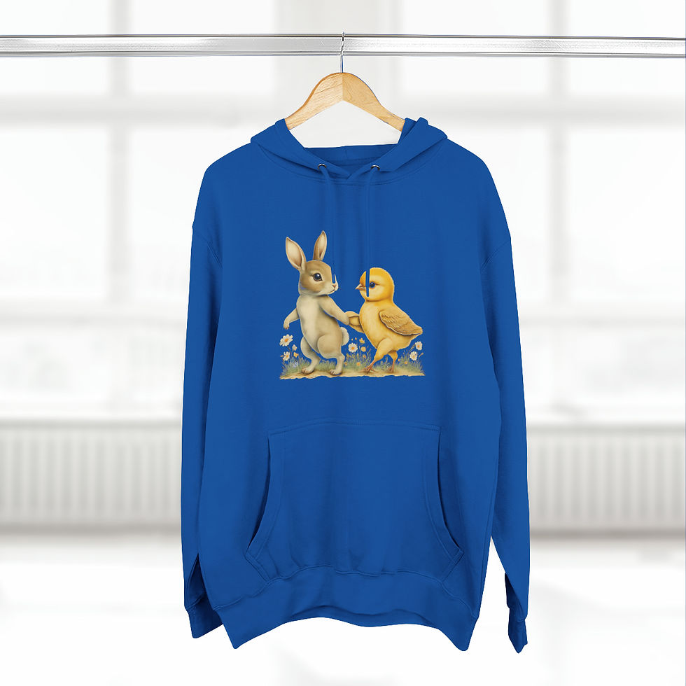 Thumbnail: Three-Panel Fleece Hoodie