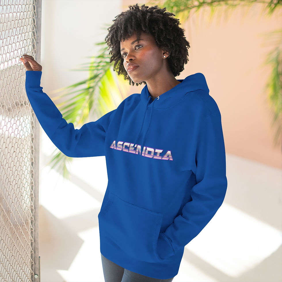 Thumbnail: Three-Panel Fleece Hoodie