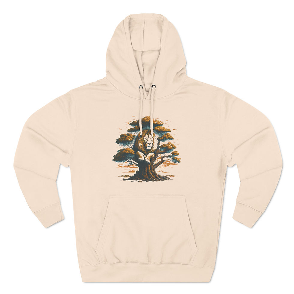 Thumbnail: Tree Lion Graphic Hoodie