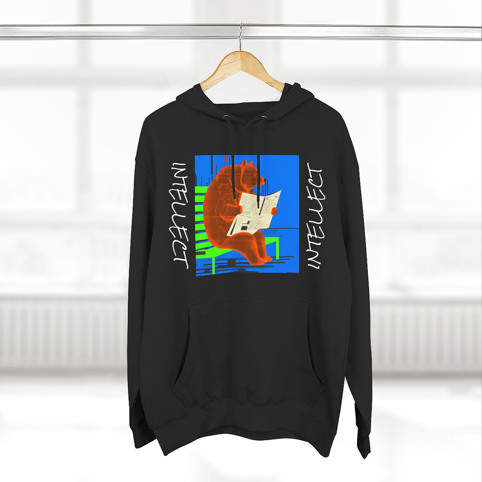 Thumbnail: Three-Panel Fleece Hoodie
