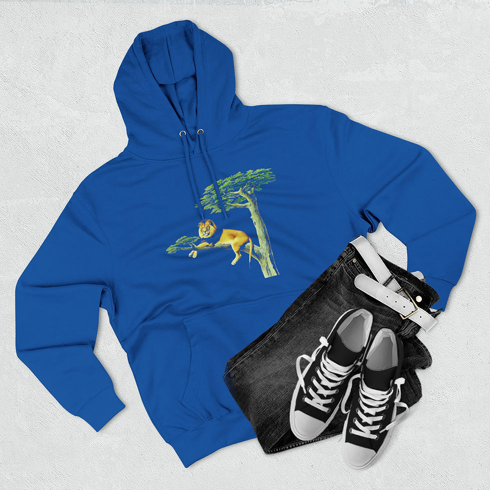 Thumbnail: Three-Panel Fleece Hoodie