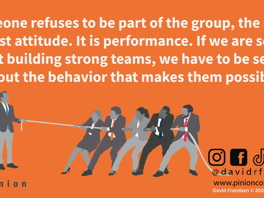 Why Team Conflict Is a Performance Issue: If You Don’t Want to Be Part of the Team, I Don’t Want You Here