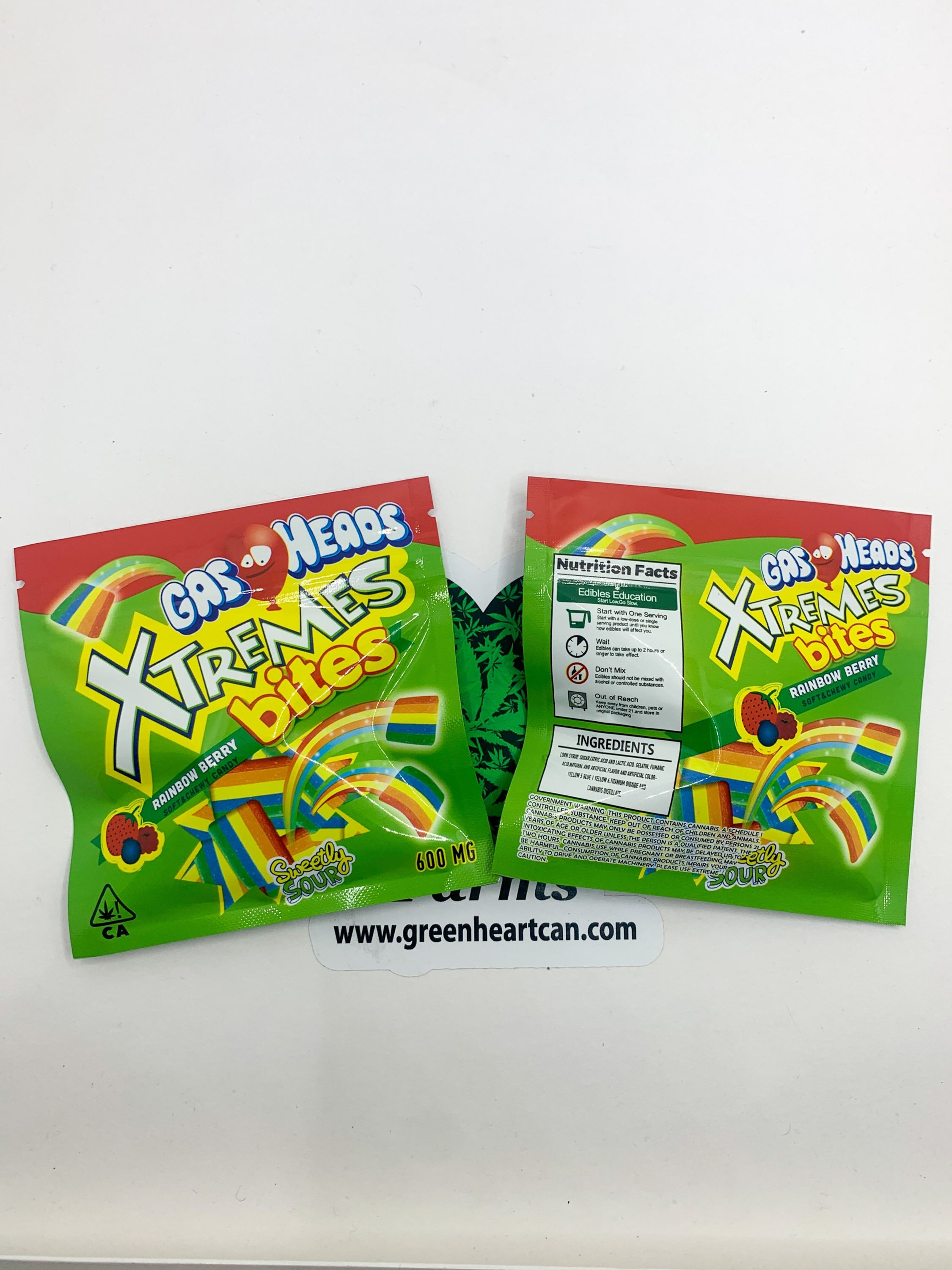 Xtremes Bites Rainbow Berry -600mg