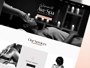 High-Performance Wix Spa Website Template