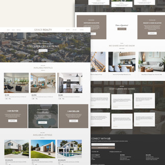 Premium Realtor Wix Website Template