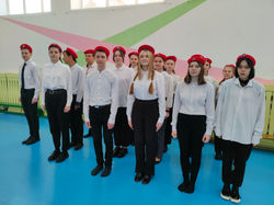 Смотр песни и строя 9 класс