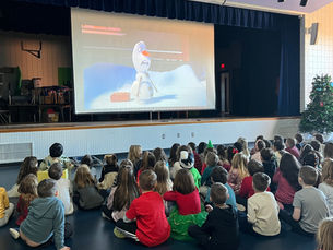 Kindergarten Movie Day at Forestdale Elementary