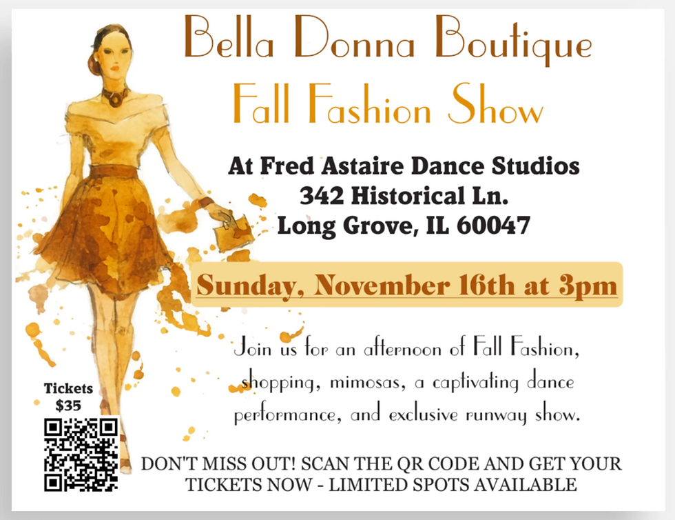 Bella Donna Boutique Fall Fashion Show