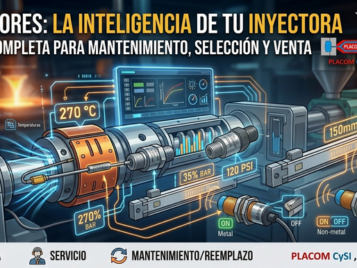 Sensores para Maquinas de Inyección de Plástico