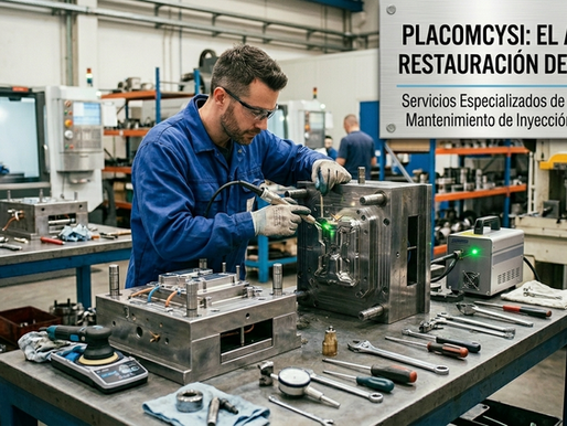 Reparación de moldes de inyección de plástico