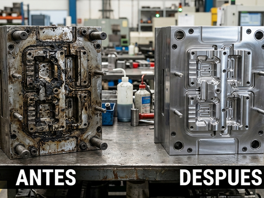 Limpieza Profesional de Moldes de Inyección: Importancia y Beneficios para una Producción Eficiente