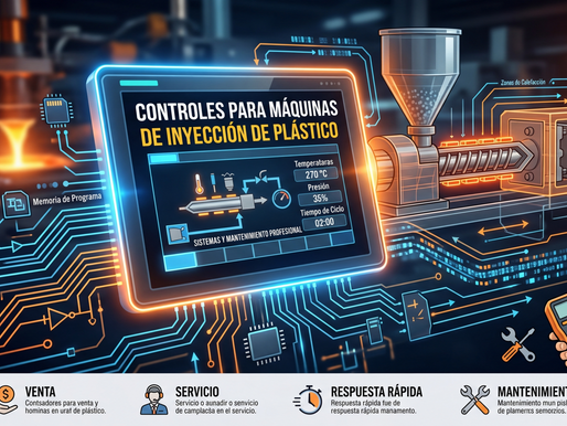 Controles para maquinas de inyección