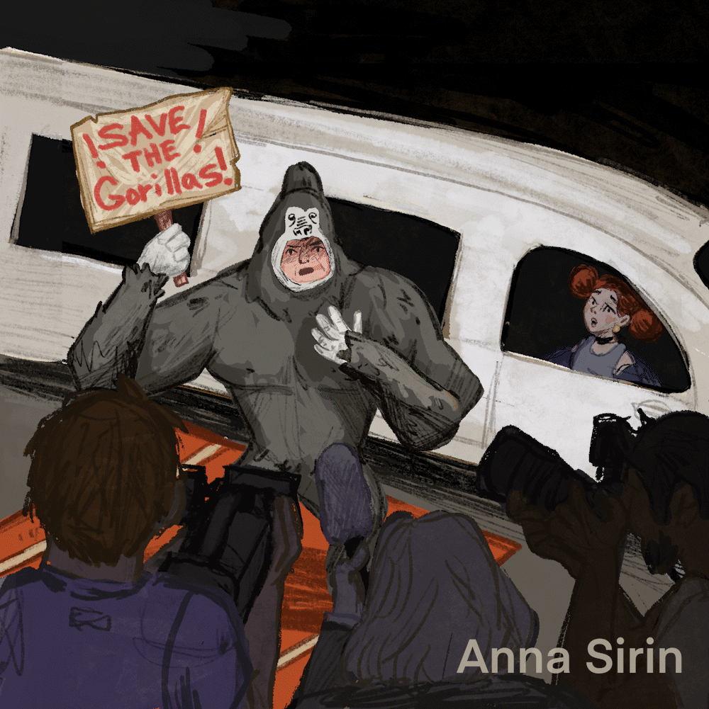 test illustration for Ariana's story