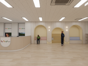 통진 우리아이돌봄센터 내부 리모델링 시안