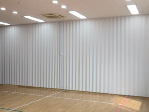 석정초등학교 체육관 자바라 및 블라인드