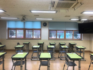 시흥 능곡중학교 교실 롤스크린
